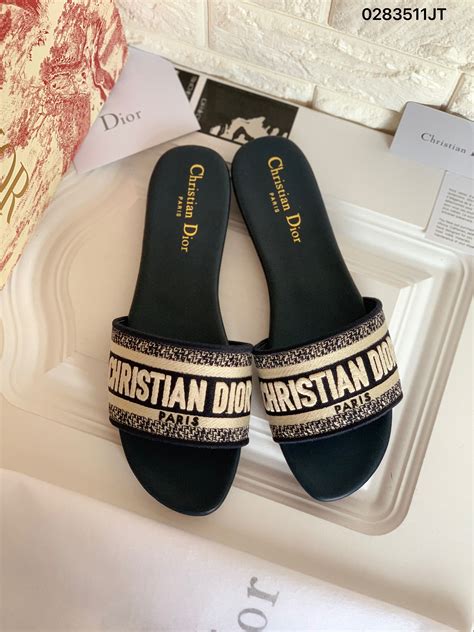 christian.dior.slippers|Christian Dior female slippers.